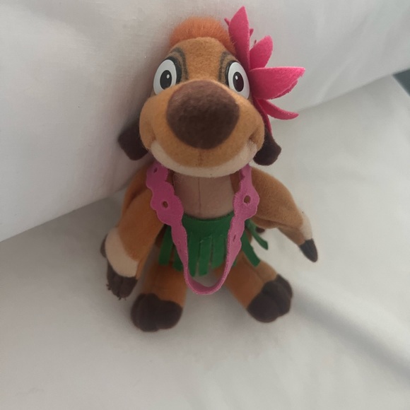 Disney The Lion King Jungle Puppets Hula Timon Plush Stuffed Finger Puppet 
1994 - Picture 2 of 10